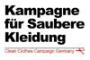 logo kampagne fuer saubere kleidung web